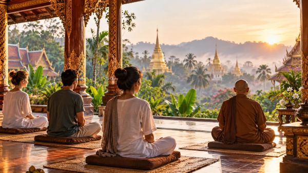 Transform your life with a meditation retreat at a Thai temple